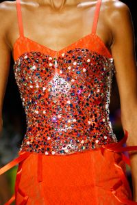 Detail of Jeremy Scott RTW Spring 2019