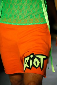 Detail of Jeremy Scott RTW Spring 2019