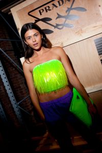 Georgia FowlerPrada Linea Rossa Party, Spring Summer 2019, New York Fashion Week, USA - 08 Sep 2018
