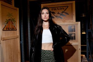 Jacquelyn JablonskiPrada Linea Rossa Party, Spring Summer 2019, New York Fashion Week, USA - 08 Sep 2018
