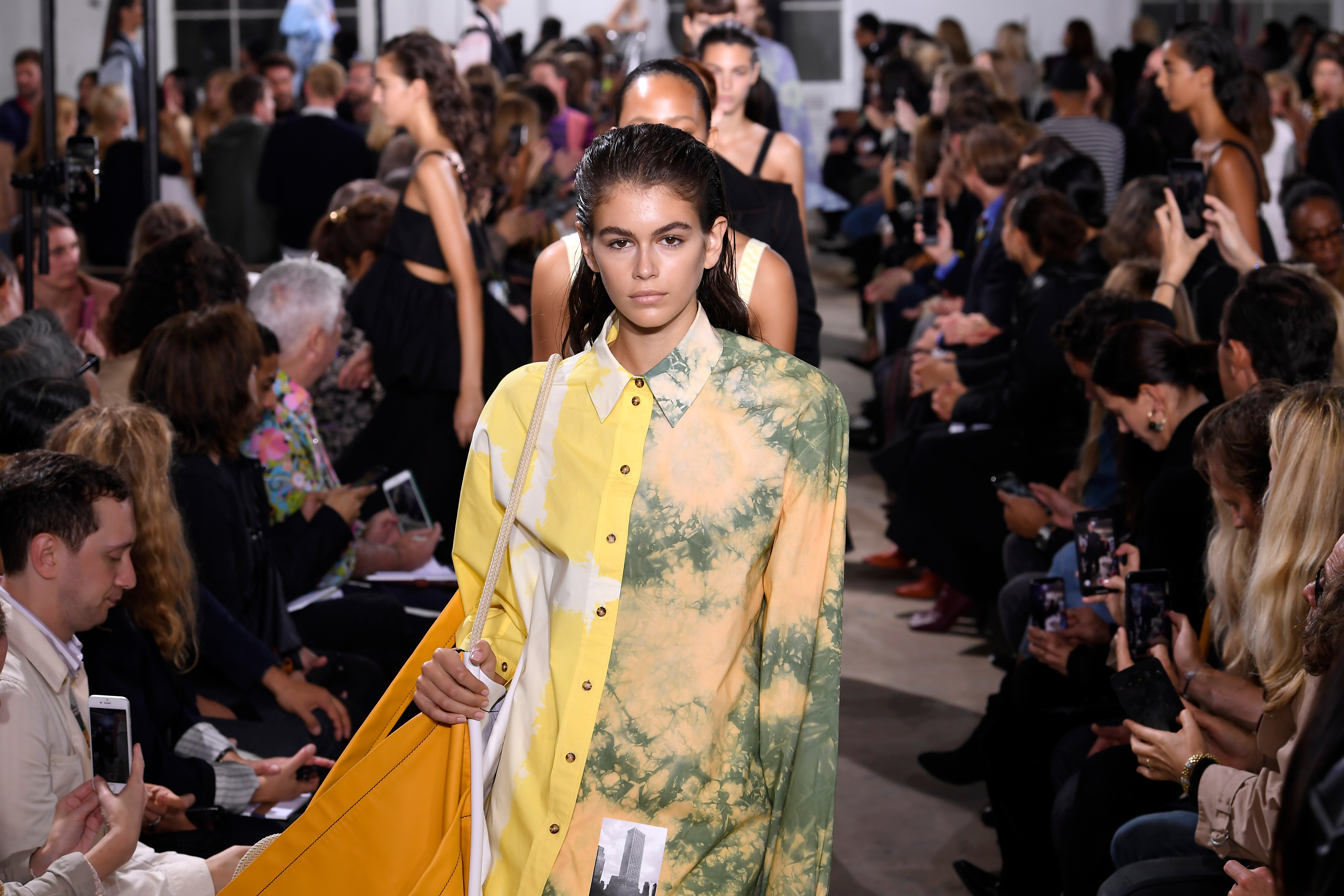 Kaia Gerber on the catwalkProenza Schouler show, Runway, Spring Summer 2019, New York Fashion Week, USA - 10 Sep 2018