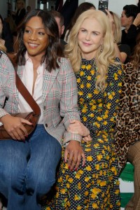 Tiffany Haddish and Nicole Kidman in the front rowMichael Kors show, Front Row, Spring Summer 2019, New York Fashion Week, USA - 12 Sep 2018