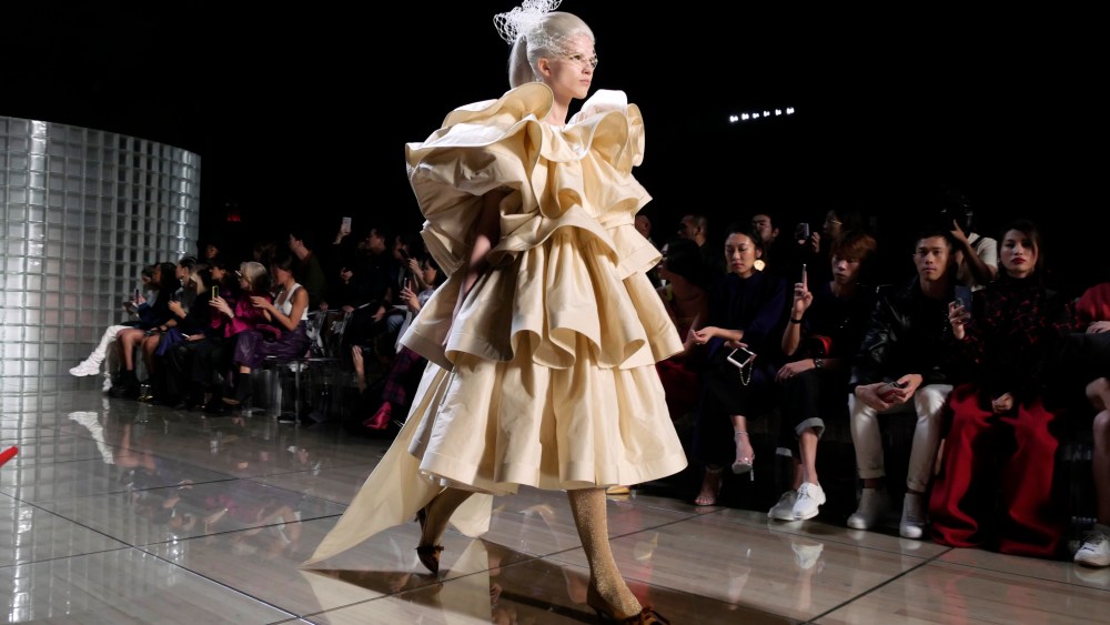 Model on the catwalkMarc Jacobs show, Runway, Spring Summer 2019, New York Fashion Week, USA - 12 Sep 2018