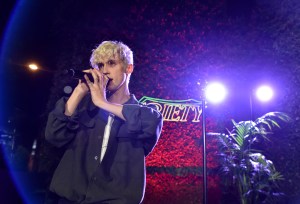 Troye Sivan Variety and Women in Film Pre-Emmy Party, Inside, Los Angeles, USA - 15 Sep 2018