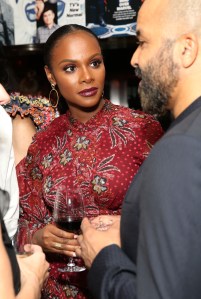 Tika Sumpter and Jeffrey Wright, at the Variety and Women in Film 2018 Television Nominees Celebration at Cecconi?s on September 15, 2018 in West Hollywood.Variety and Women in Film Pre-Emmy Party, Inside, Los Angeles, USA - 15 Sep 2018