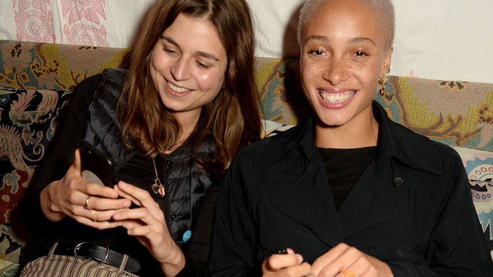 Adwoa Aboah (R)LOVE Magazine 10th Birthday Party at Loulou's, London Fashion Week, UK - 17 Sep 2018