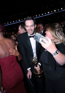 Bill Hader, winner of the award for outstanding lead actor in a comedy series for "Barry", attends the Governors Ball for the 70th Primetime Emmy Awards, at the Microsoft Theater in Los Angeles70th Primetime Emmy Awards - Governors Ball, Los Angeles, USA - 17 Sep 2018