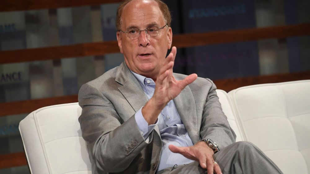 BlackRock CEO Larry Fink participates in the Yahoo Finance All Markets Summit: A World of Change at The TimesCenter, in New YorkYahoo Finance All Markets Summit: A World of Change, New York, USA - 20 Sep 2018