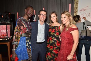 Alek Wek, Sylvain Costof, Allison Williams and Deborah Dugan