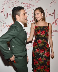 Rami Malek and Allison Williams