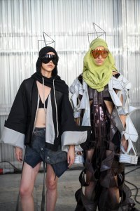 Backstage at Rick Owens RTW Spring 2019
