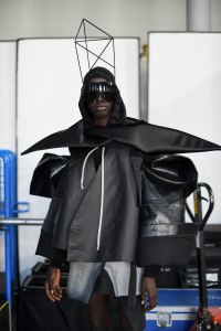 Backstage at Rick Owens RTW Spring 2019