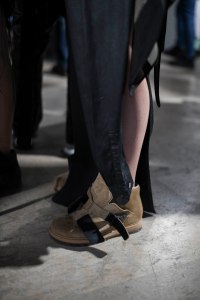 Backstage at Rick Owens RTW Spring 2019