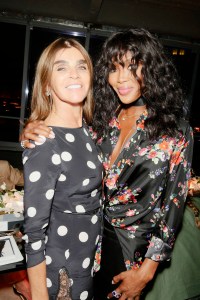 Carine Roitfeld and Naomi Campbell