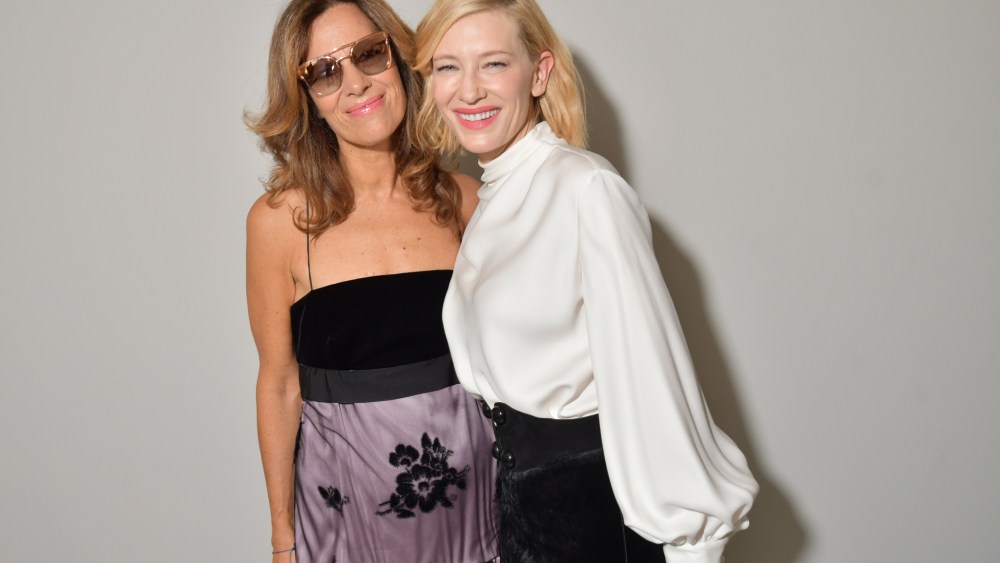 Roberta Armani and Cate Blanchett