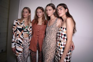 Backstage at Roberto Cavalli RTW Spring 2019