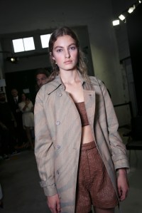 Backstage at Roberto Cavalli RTW Spring 2019