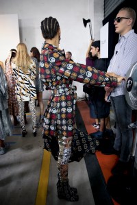 Backstage at Roberto Cavalli RTW Spring 2019