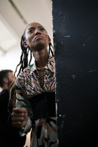 Backstage at Roberto Cavalli RTW Spring 2019