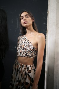 Backstage at Roberto Cavalli RTW Spring 2019