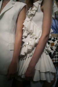 Backstage at Roberto Cavalli RTW Spring 2019