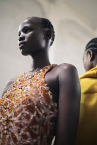 Backstage at Roberto Cavalli RTW Spring 2019