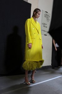 Backstage at Rochas RTW Spring 2019