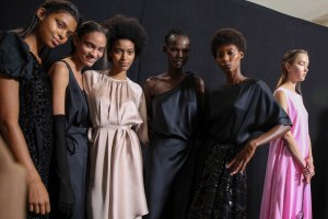 Backstage at Rochas RTW Spring 2019