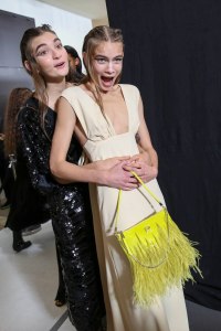 Backstage at Rochas RTW Spring 2019