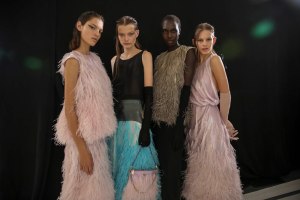 Backstage at Rochas RTW Spring 2019