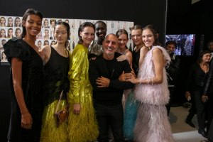 Backstage at Rochas RTW Spring 2019