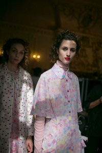 Backstage at Ryan Lo RTW Spring 2019