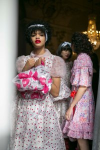 Backstage at Ryan Lo RTW Spring 2019