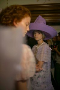 Backstage at Ryan Lo RTW Spring 2019