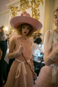 Backstage at Ryan Lo RTW Spring 2019