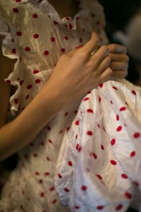 Backstage at Ryan Lo RTW Spring 2019