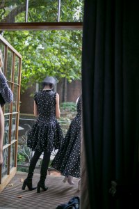 Backstage at Ryan Lo RTW Spring 2019