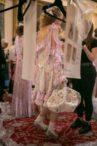 Backstage at Ryan Lo RTW Spring 2019