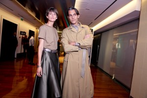 Backstage at Salvatore Ferragamo RTW Spring 2019