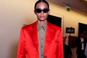 Backstage at Salvatore Ferragamo RTW Spring 2019