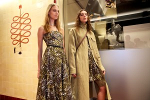 Backstage at Salvatore Ferragamo RTW Spring 2019