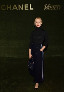 attends CHANEL and Variety Dinner at La Banane on September 9, 2018 in Toronto, Canada.