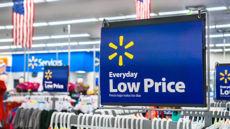Inside of a Walmart store