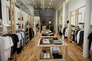 Sunspel’s first U.S. store in New York’s SoHo.