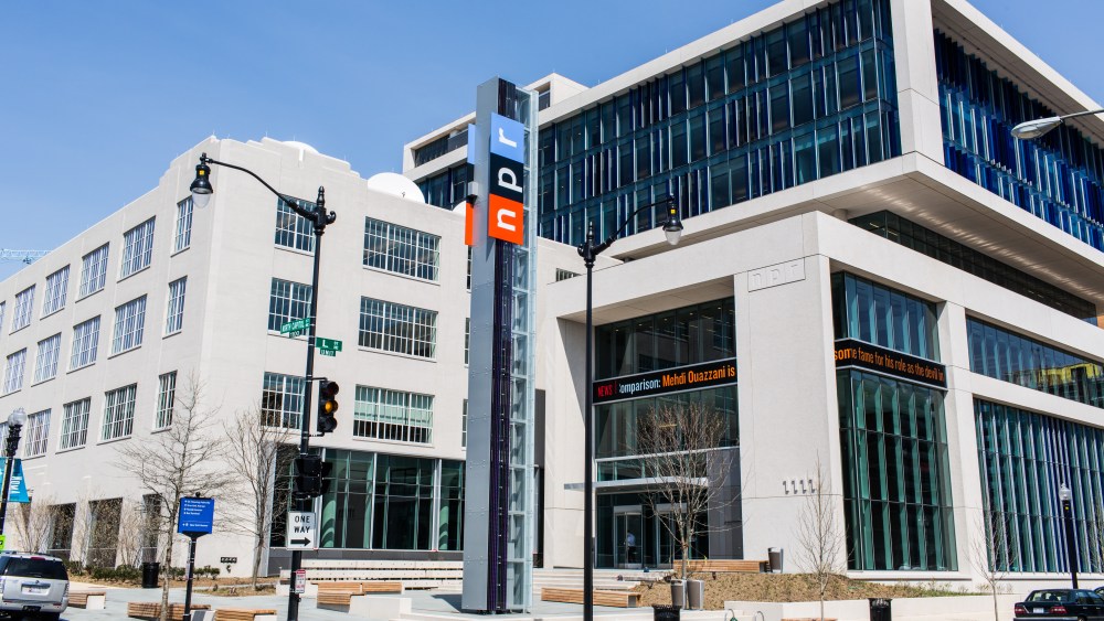 NPR Headquarters in Washington, DC on April 9, 2013.