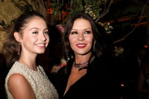 Catherine Zeta-Jones and Carys Zeta Jones