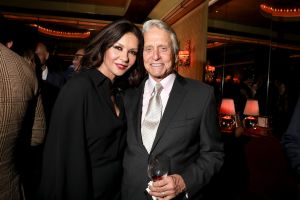 Catherine Zeta-Jones and Michael Douglas