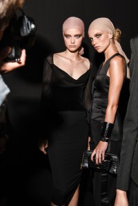 Backstage at Tom Ford RTW Spring 2019