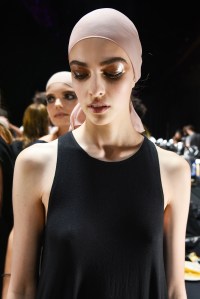 Backstage at Tom Ford RTW Spring 2019