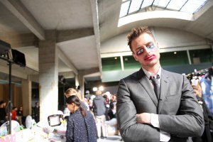 Backstage at Thom Browne RTW Spring 2019